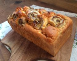 完熟バナナのケーキ